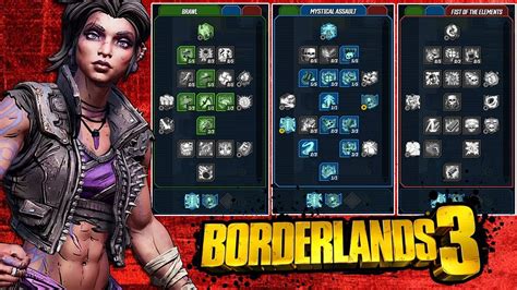 borderlands 3 amara skill tree.